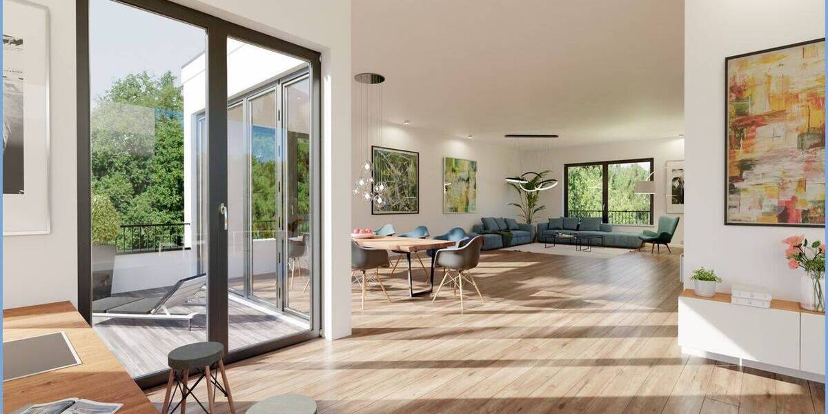 Etagenwohnung Pulheim Stommeln - 3 Zimmer, 106 m&sup2;, 663.750&euro; | Angebot:26513416
