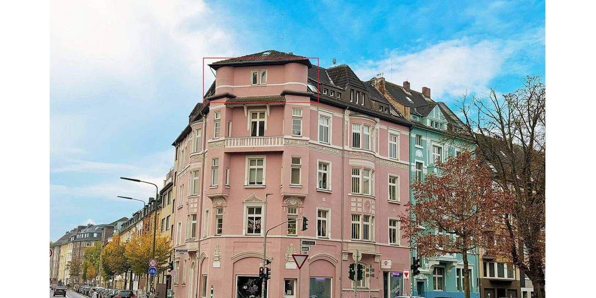 Etagenwohnung Düsseldorf Pempelfort - 2 Zimmer, 46 m&sup2;, 162.999&euro; | Angebot:25799446