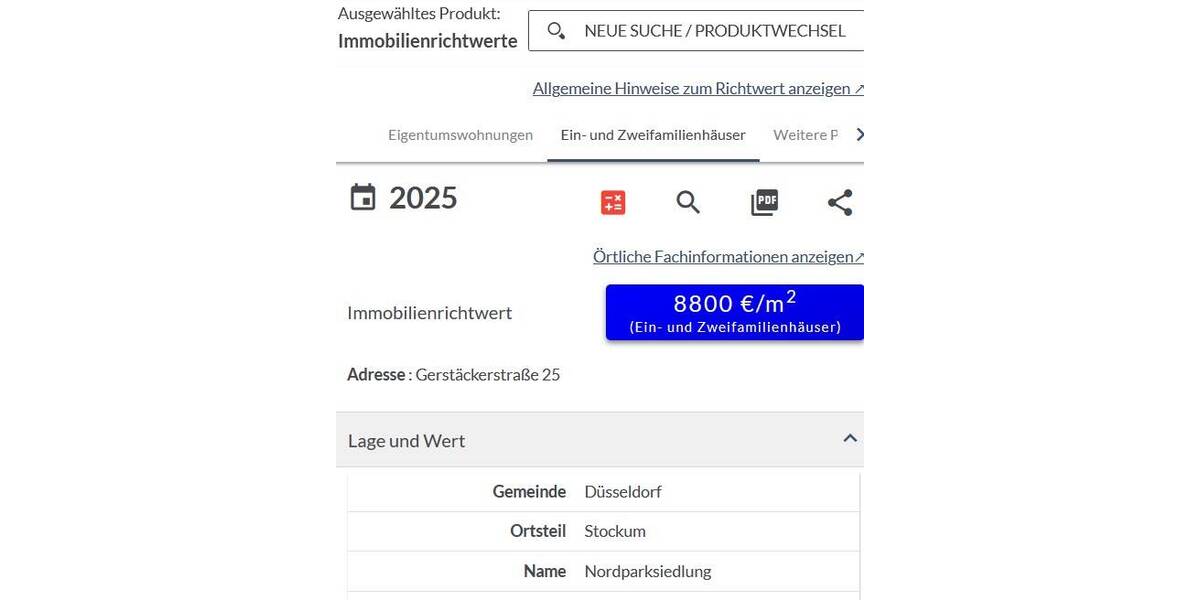 Reihenmittelhaus Düsseldorf Stockum - 4 Zimmer, 106 m&sup2;, 650.000&euro; | Angebot:26105538