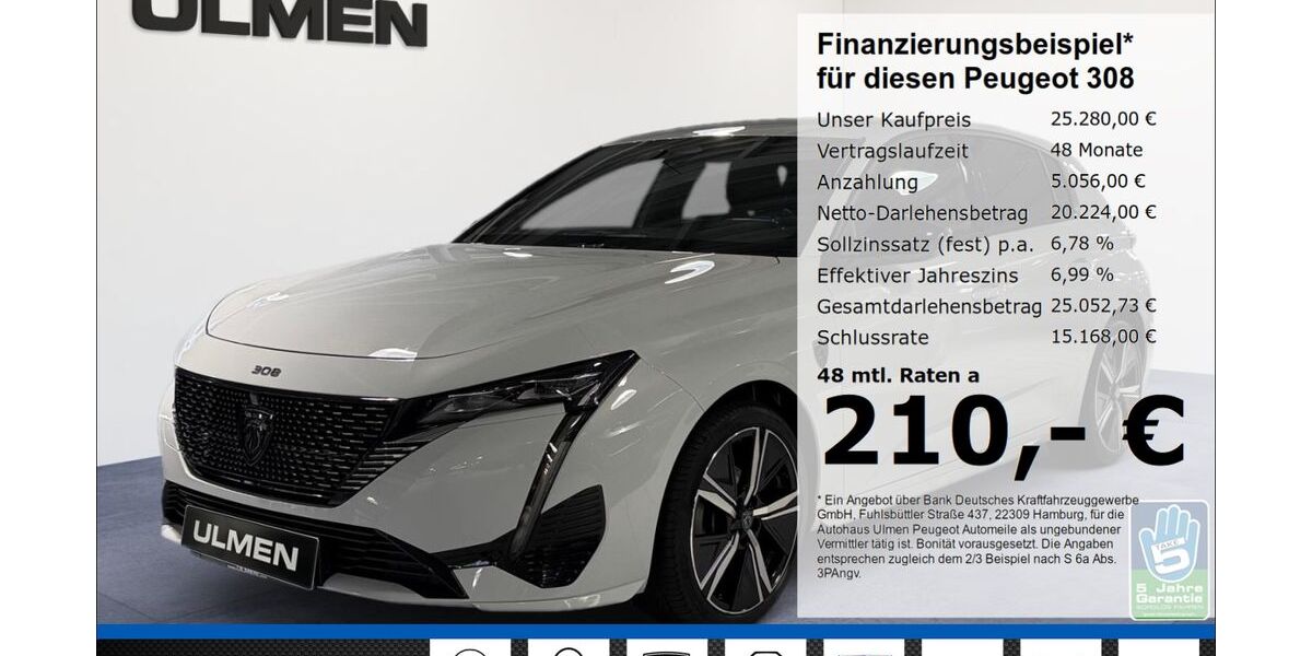 Peugeot 308 30.725 km 22.950 &euro; Düsseldorf 40233