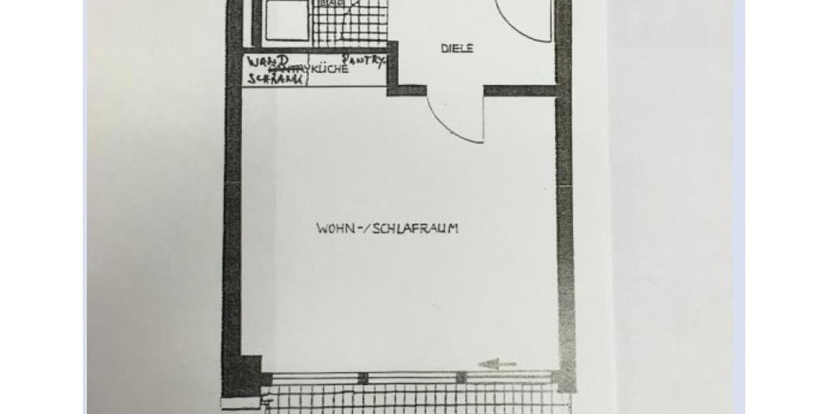 Etagenwohnung Düsseldorf Stadtbezirk 3 - 1 Zimmer, 34 m&sup2;, 795&euro; | Angebot:25962680