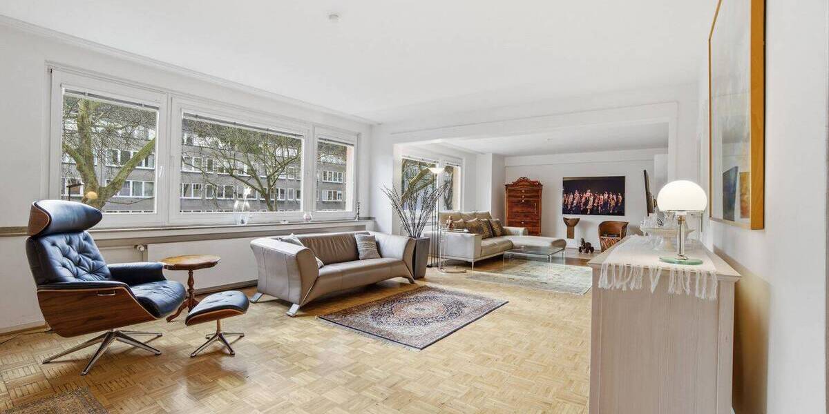 Etagenwohnung Düsseldorf Düsseltal - 5 Zimmer, 142 m&sup2;, 798.000&euro; | Angebot:25970446