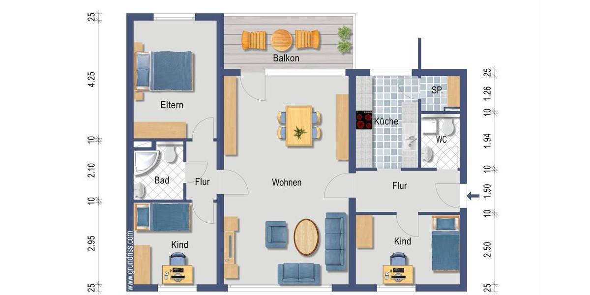 Gestalten Sie diese ETW nach Ihrer Vorstellung - Etagenwohnung Bergisch Gladbach / Refrath Refrath | Angebot:26660290