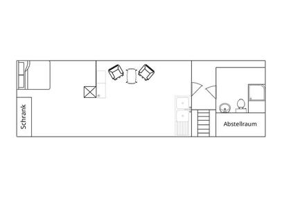 Wohnung Hürth - 1.5 Zimmer, 30 m&sup2;, 375&euro; | Angebot:26028918