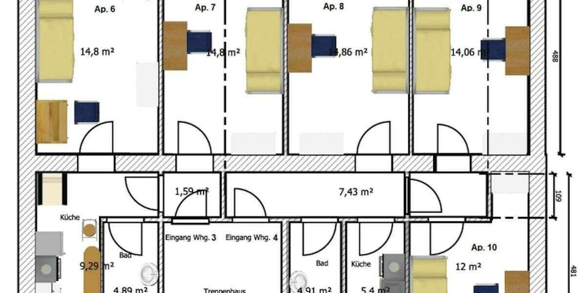 Zimmer Düsseldorf Wersten - 590&euro; | Angebot:24725725