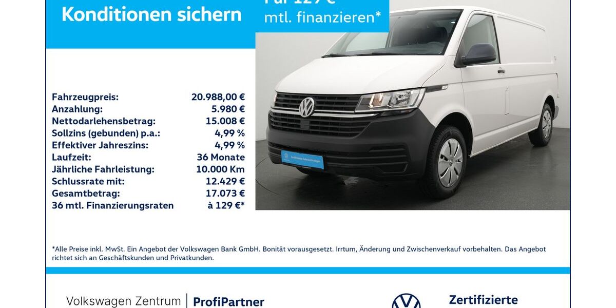 VW T6 Transporter 78.157 km 20.480 &euro; Leverkusen 51379