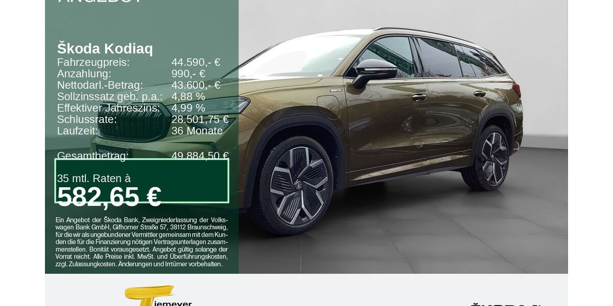 Skoda Kodiaq 32.848 km 43.590 &euro; Remscheid 42857