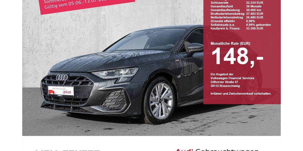 Audi A3 10.690 km 29.560 &euro; Düsseldorf 40549