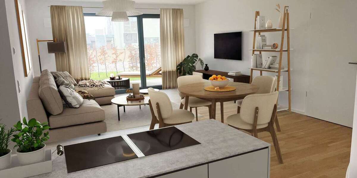 Etagenwohnung Köln Widdersdorf - 2 Zimmer, 69 m&sup2;, 409.900&euro; | Angebot:25483637