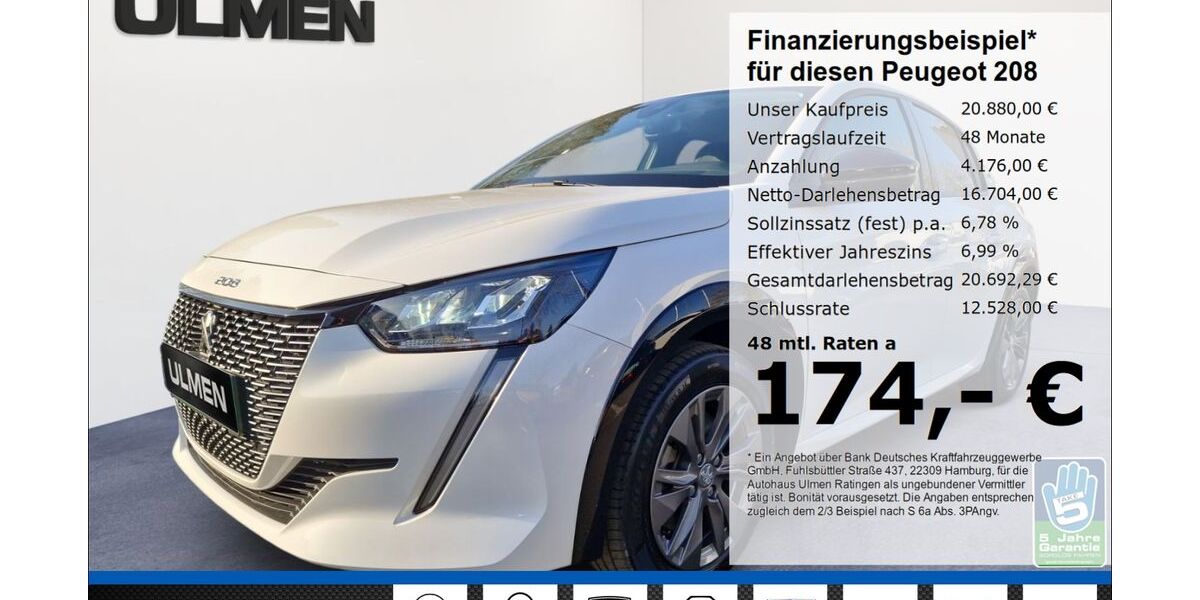Peugeot 208 19.880 km 19.880 &euro; Ratingen 40880