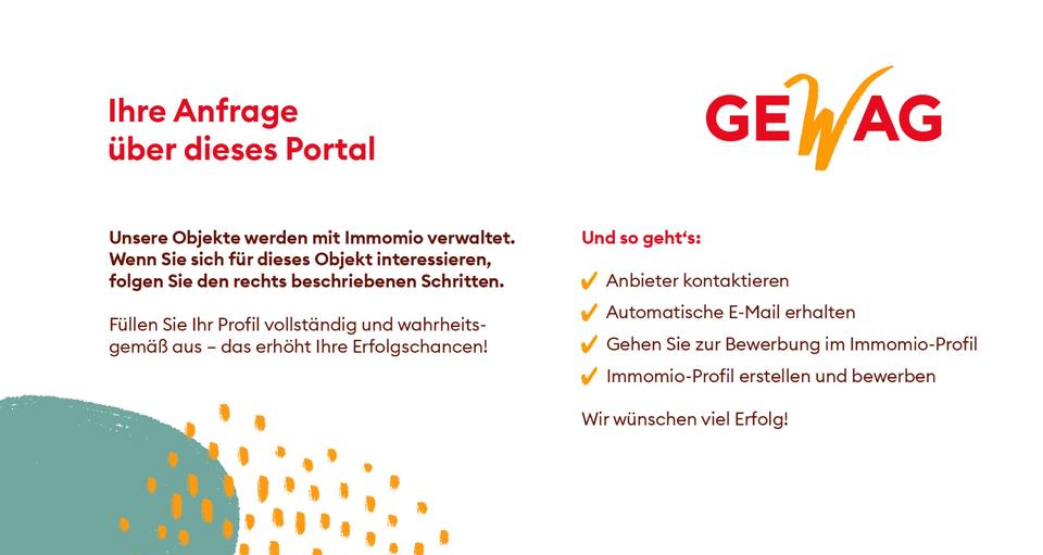 Erdgeschoßwohnung Remscheid Reinshagen - 2 Zimmer, 50 m&sup2;, 312&euro; | Angebot:26251422
