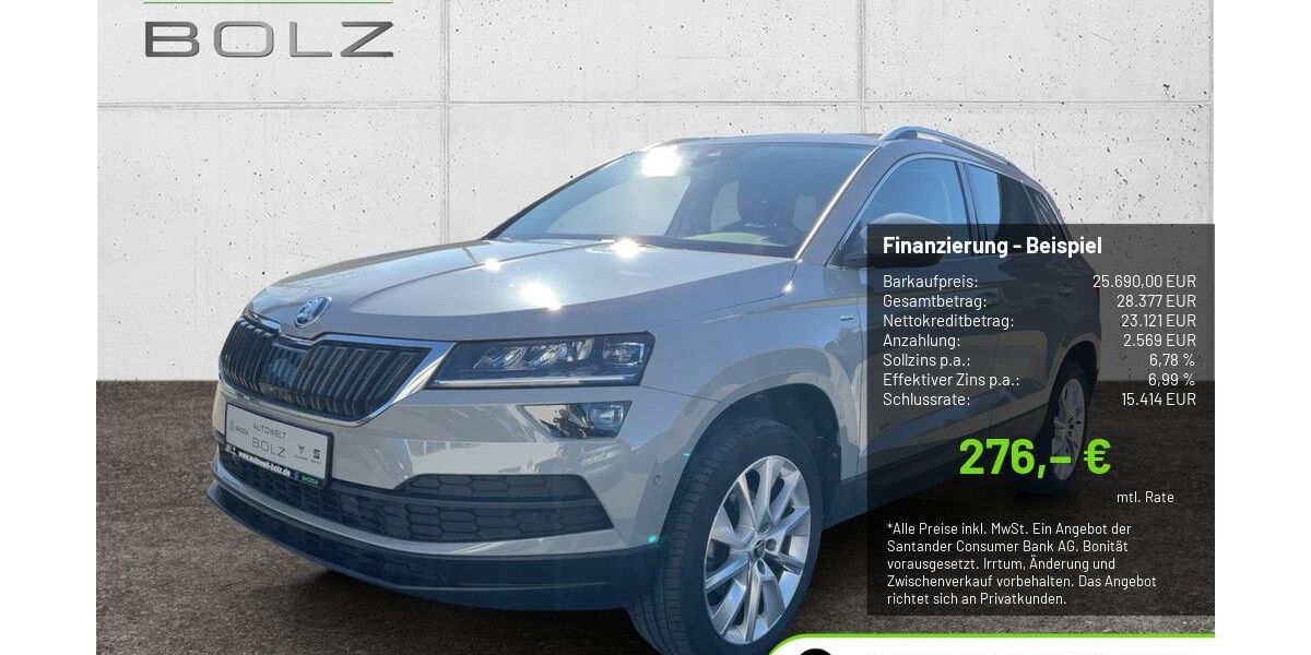 Skoda Karoq 49.780 km 25.490 &euro; Pulheim-Brauweiler 50259