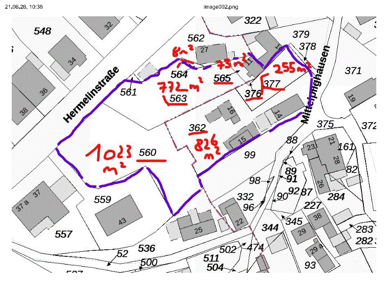 Grundstück Solingen Höhscheid/Burg - 1.200.000&euro; | Angebot:26942402