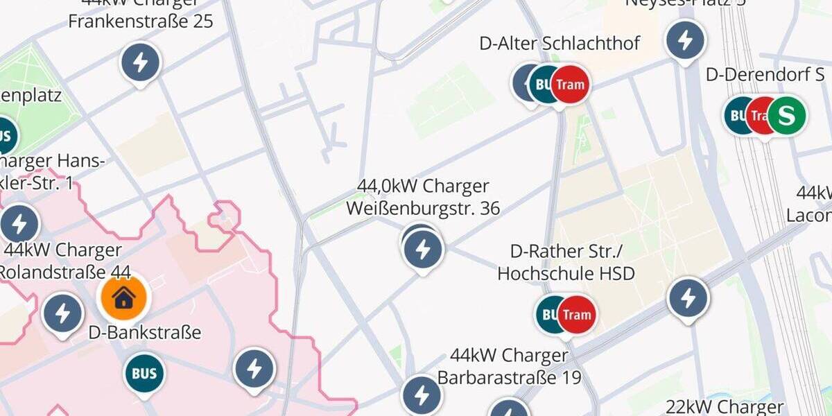 Etagenwohnung Düsseldorf / Derendorf Derendorf - 2 Zimmer, 37 m&sup2;, 249.800&euro; | Angebot:26714046