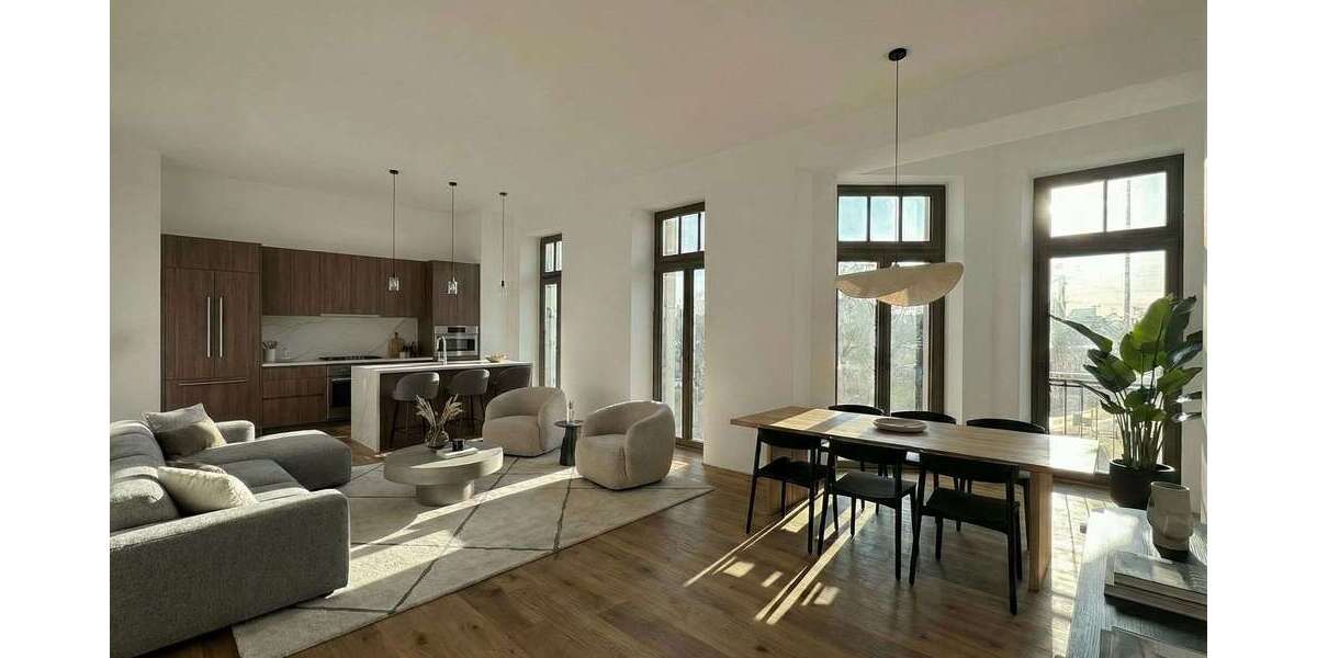 Etagenwohnung Düsseldorf - Oberkassel Oberkassel - 3 Zimmer, 95 m&sup2;, 1.283.000&euro; | Angebot:25382397