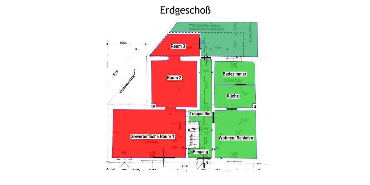 Wohn- und Geschäftshaus in Köln-Hochkirchen - gleichermaßen interessant für Eigennutzer und Kapitalanleger - Mehrfamilienhaus, Wohnhaus Köln Rodenkirchen (Hochkirchen) | Angebot:24469287