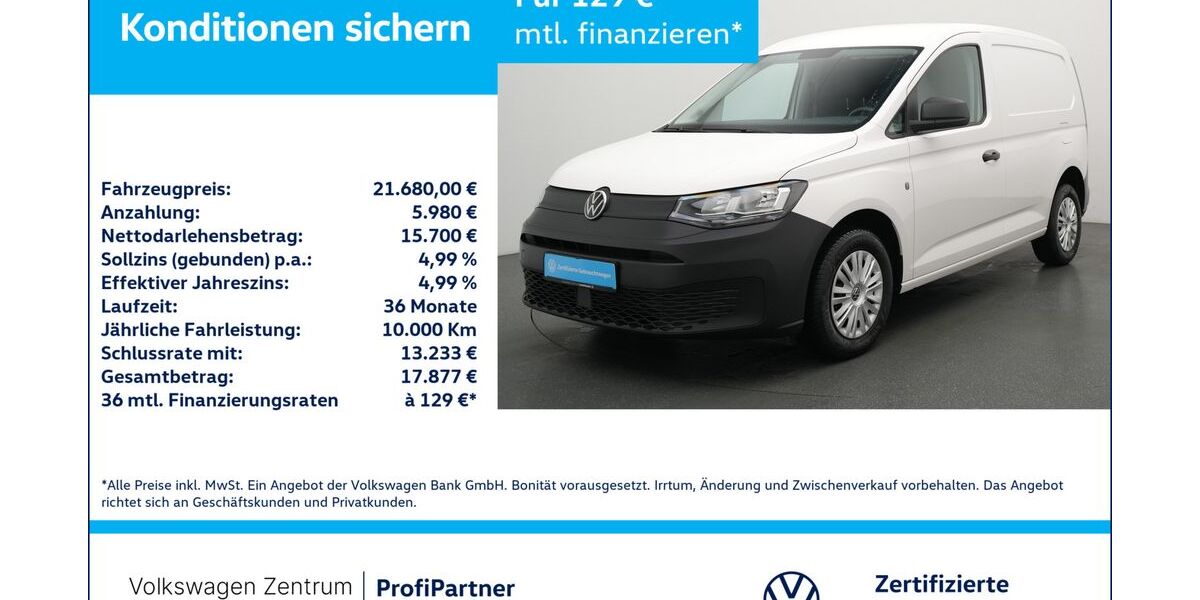 VW Caddy 19.414 km 20.380 &euro; Leverkusen 51379