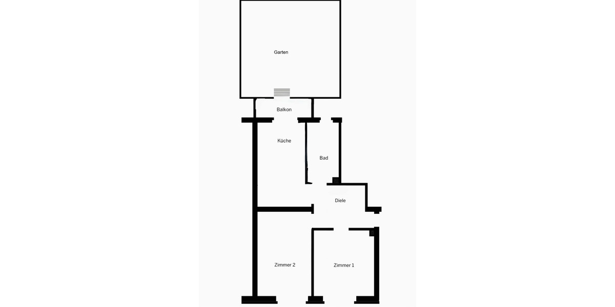 Erdgeschoßwohnung Düsseldorf Derendorf - 2 Zimmer, 62 m&sup2;, 1.290&euro; | Angebot:26661789