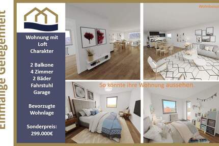 Wohnung Hürth Hermülheim - 4 Zimmer, 95 m&sup2;, 289.000&euro; | Angebot:25679477