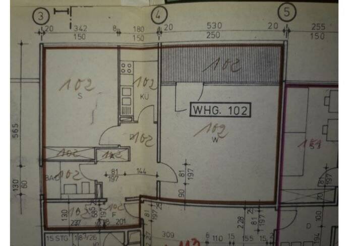 Etagenwohnung Köln Porz - 2 Zimmer, 75 m&sup2;, 249.000&euro; | Angebot:25739385