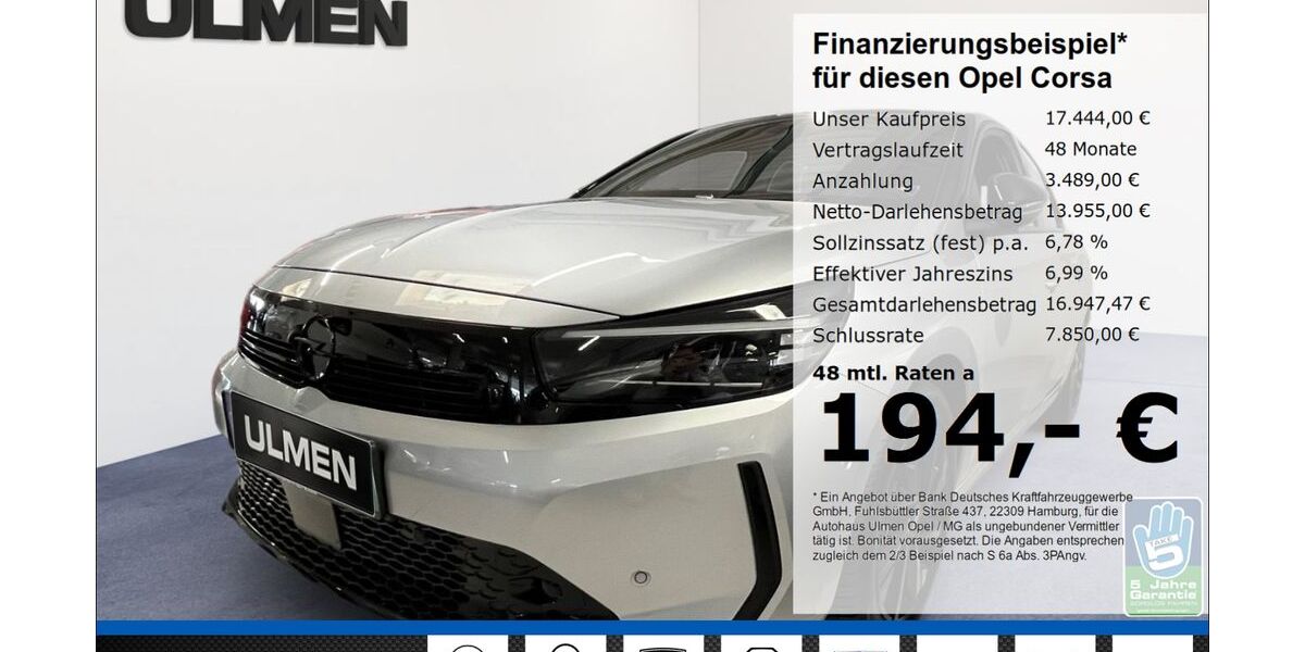 Opel Corsa 24.465 km 17.444 &euro; Düsseldorf 40231