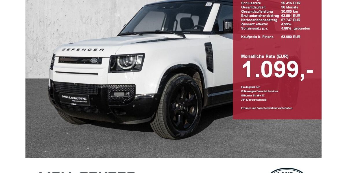 Land Rover Defender 42.632 km 62.980 &euro; Düsseldorf 40474