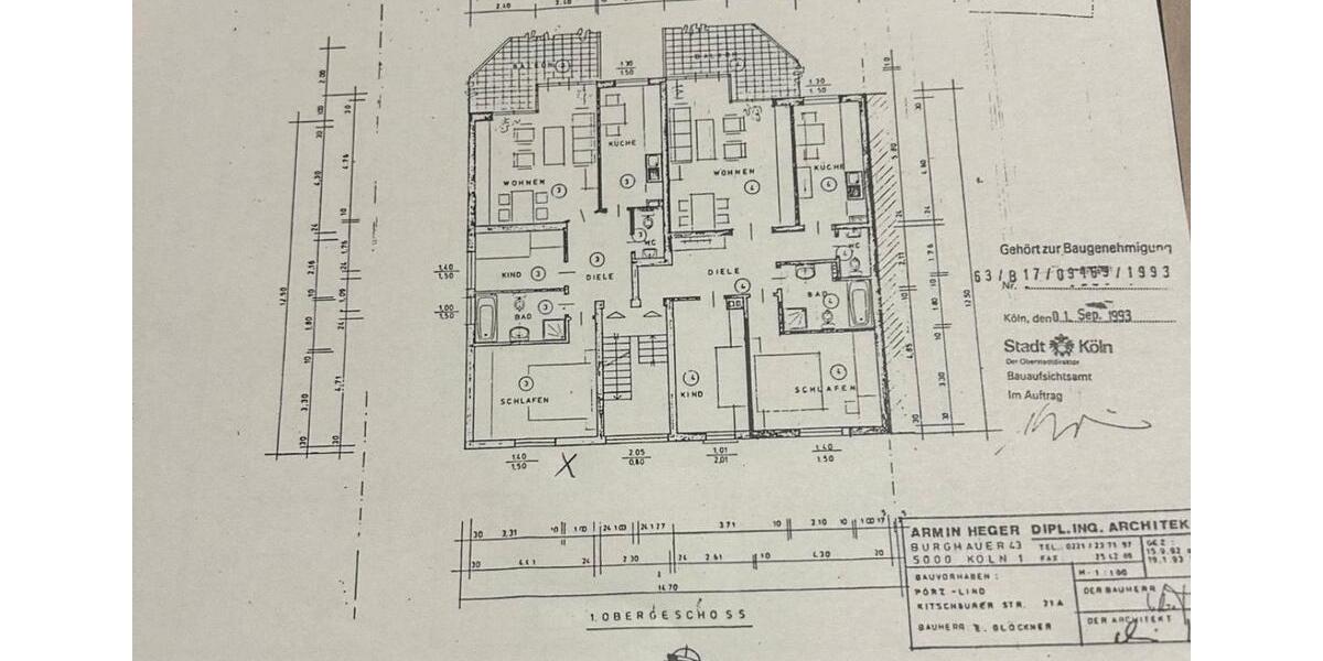 Etagenwohnung Köln Porz - 3 Zimmer, 69 m&sup2;, 270.000&euro; | Angebot:25841472