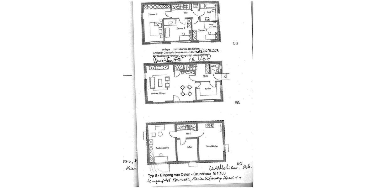 Einfamilienhaus Langenfeld (Rheinland) Reusrath - 6 Zimmer, 157 m&sup2;, 739.000&euro; | Angebot:25741972