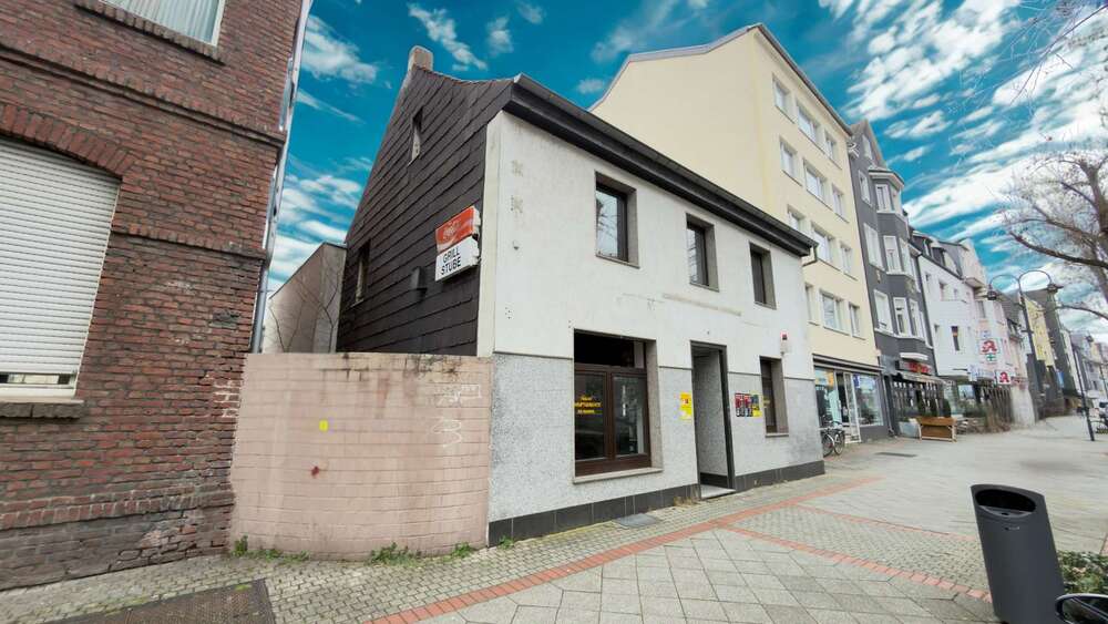 Wohn- und Geschäftshaus mit Baugenehmigung & Entwicklungspotenzial in 1A-Lage - Wohn- & Geschäftshaus Leverkusen Wiesdorf | Angebot:25832223