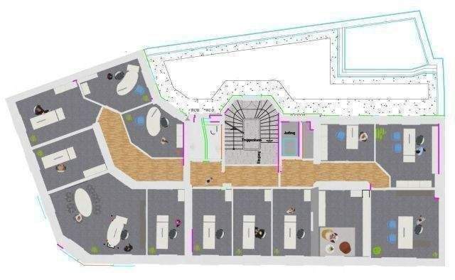 Gewerbeobjekt Düsseldorf Stadtmitte - 1 Zimmer, 230 m&sup2;, 4.140&euro; | Angebot:26554976