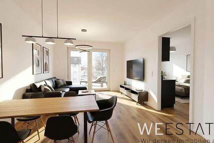 Wohnung Düsseldorf Eller - 2 Zimmer, 60 m&sup2;, 1.150&euro; | Angebot:25683485