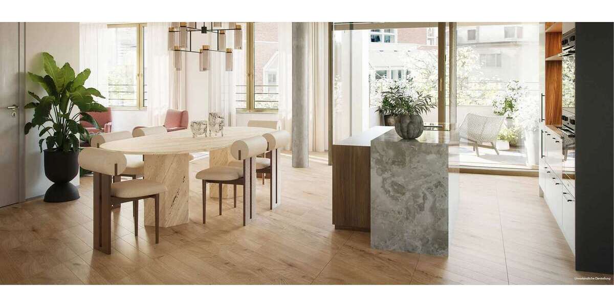 Etagenwohnung Köln Innenstadt - 4 Zimmer, 132 m&sup2;, 1.205.000&euro; | Angebot:25548146