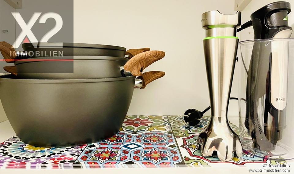 Erdgeschoßwohnung Düsseldorf Stadtbezirk 8 - 2 Zimmer, 50 m&sup2;, 1.100&euro; | Angebot:17804489