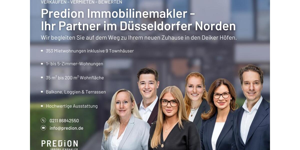 Erdgeschoßwohnung Düsseldorf Stadtbezirk 5 - 5 Zimmer, 150 m&sup2;, 2.990&euro; | Angebot:26181311
