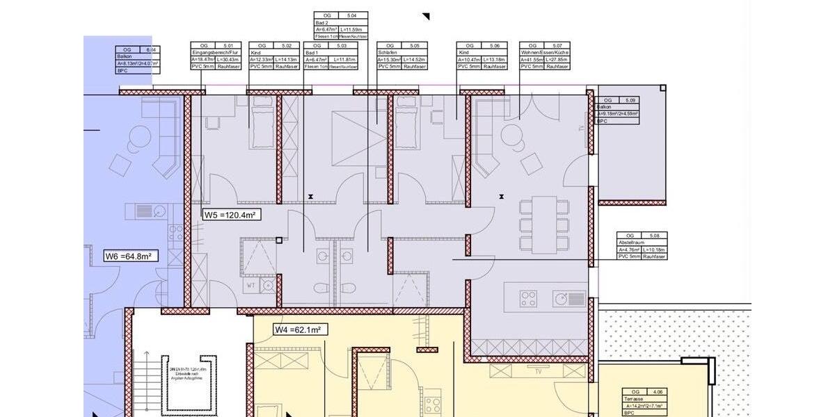 Etagenwohnung Burscheid - 4 Zimmer, 119 m&sup2;, 1.547&euro; | Angebot:26689509