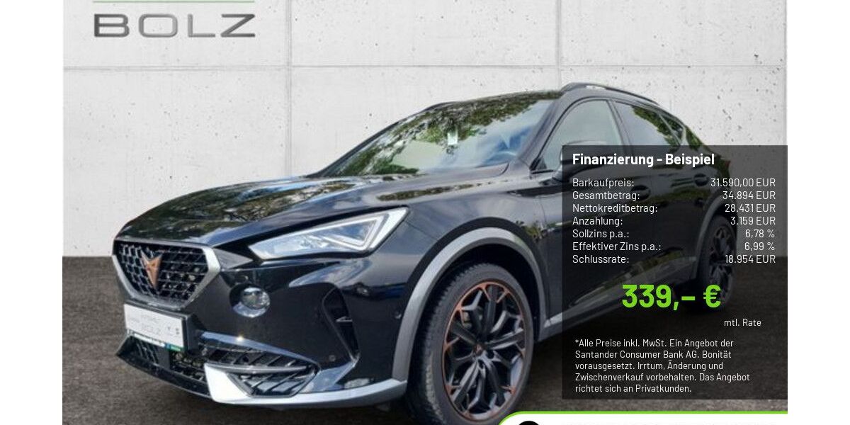 Cupra Formentor 42.838 km 30.990 &euro; Pulheim-Brauweiler 50259