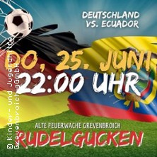 Deutschland vs. Ecuador - Rudelgucken WM26 25.06.2026 Alte Feuerwache Grevenbroich