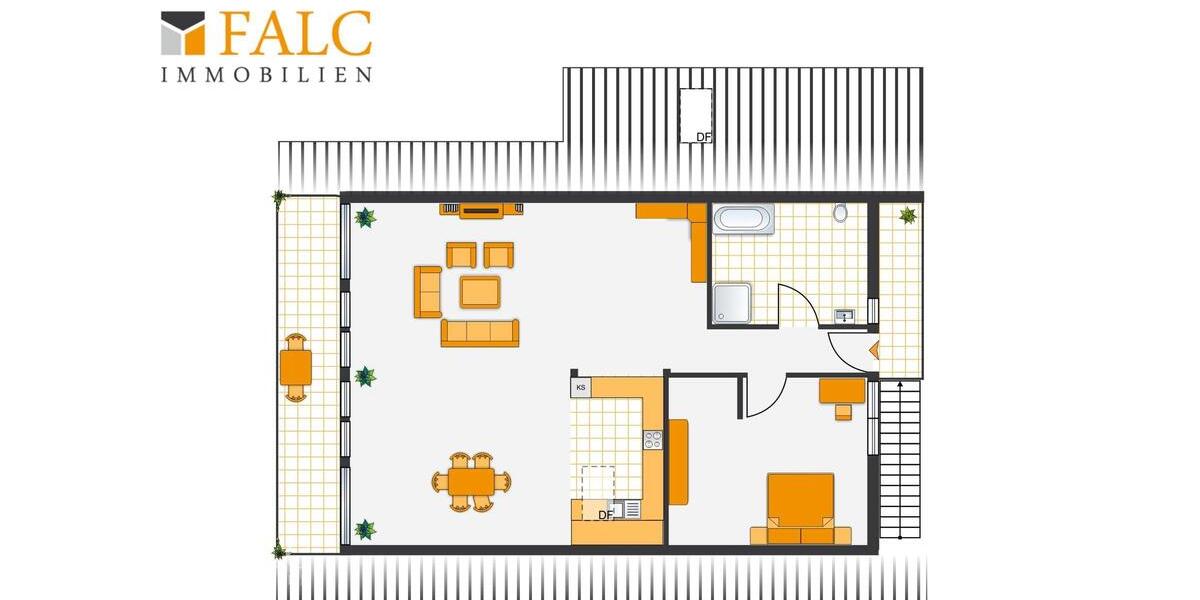 Maisonettenwohnung Leverkusen Bürrig - 3 Zimmer, 112 m&sup2;, 1.580&euro; | Angebot:26532485