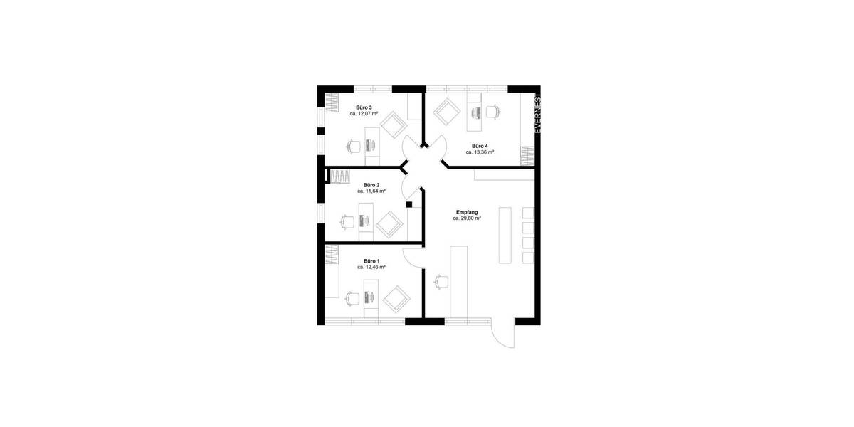 Etagenwohnung Bergisch Gladbach Moitzfeld - 5 Zimmer, 79 m&sup2;, 229.000&euro; | Angebot:25971351