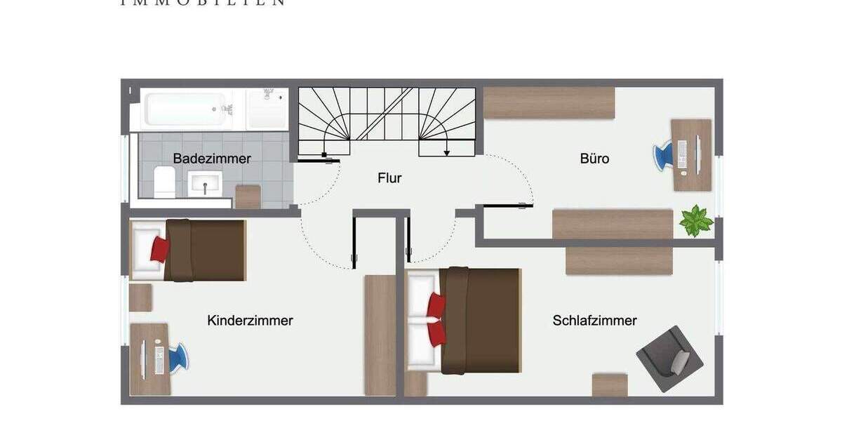 Reihenmittelhaus Köln - Meschenich Meschenich - 4 Zimmer, 90 m&sup2;, 365.000&euro; | Angebot:25801290
