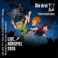 Die drei ??? Kids - Piraten in Rocky Beach - Live Hörspiel 21.11.2026 Theater am Aegi