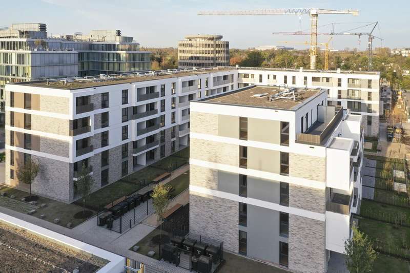 Etagenwohnung Düsseldorf Heerdt - 2 Zimmer, 60 m&sup2;, 1.005&euro; | Angebot:26016561