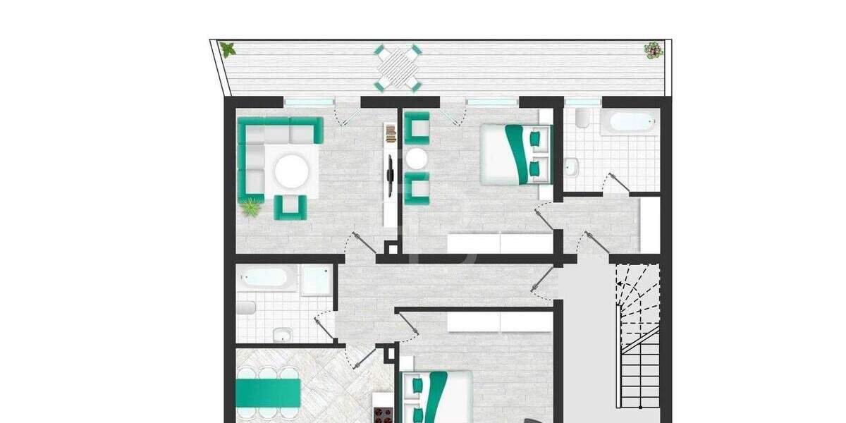 Mehrfamilienhaus, Wohnhaus Köln Dünnwald - 6 Zimmer, 201 m&sup2;, 589.000&euro; | Angebot:25801190