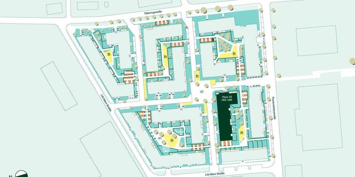 Etagenwohnung Düsseldorf Benrath - 2 Zimmer, 66 m&sup2;, 395.900&euro; | Angebot:26014732