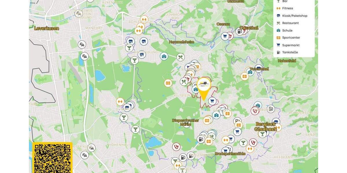 Möchten Sie nach Ihrem Feierabend im hauseigenen Pool und in der Sauna entspannen? - Etagenwohnung Bergisch Gladbach Gladbach | Angebot:25214408