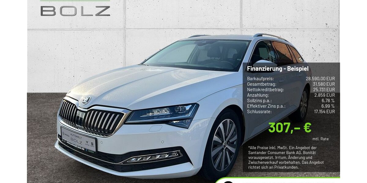 Skoda Superb 43.395 km 28.490 &euro; Pulheim-Brauweiler 50259