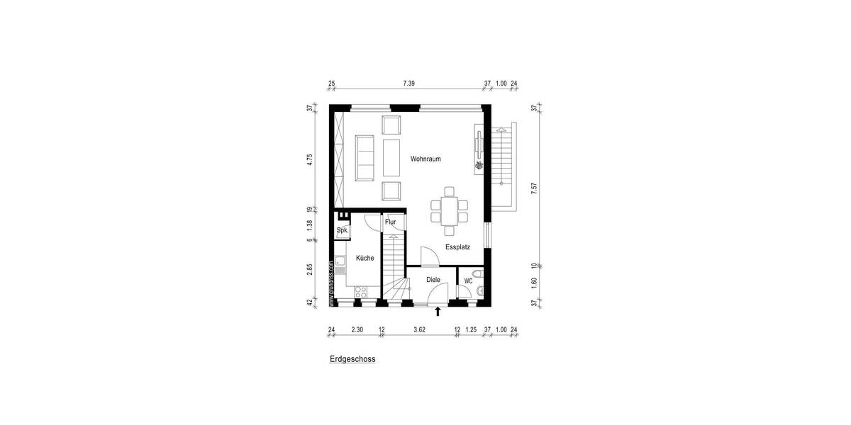 Reihenendhaus Kaarst Kaarst-Nord - 4 Zimmer, 113 m&sup2;, 479.000&euro; | Angebot:25687660