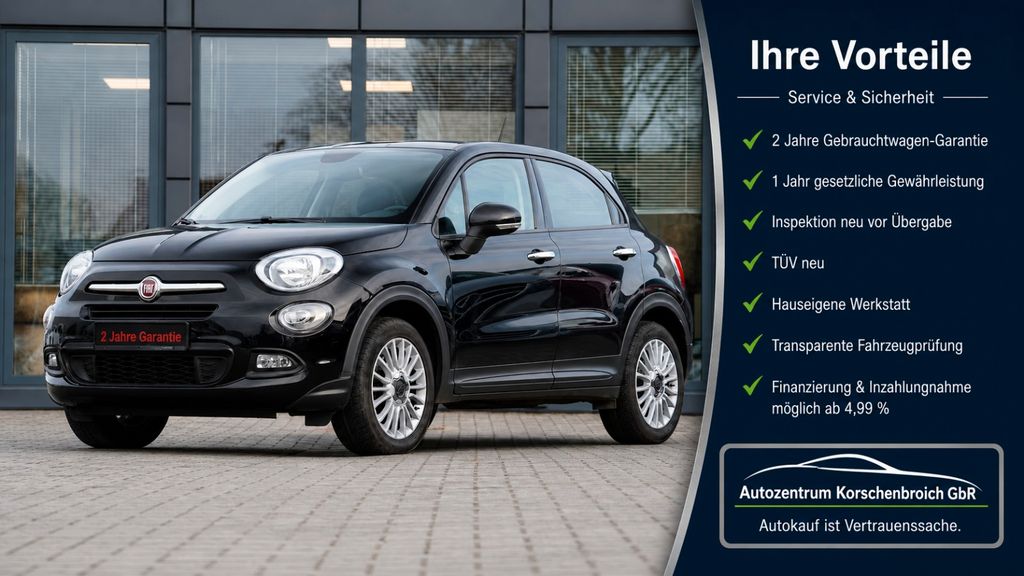 Fiat 500X 72.900 km 11.980 &euro; Korschenbroich 41352