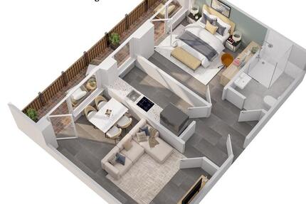 Wohnung Kaarst - 2 Zimmer, 63 m&sup2;, 189.000&euro; | Angebot:25953497