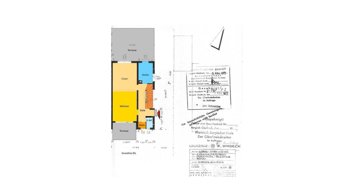 Doppelhaushälfte Odenthal / Blecher Blecher - 4 Zimmer, 111 m&sup2;, 335.000&euro; | Angebot:26017456